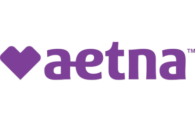 Aetna logo in purple, representing an accepted insurance provider for Opensky Podiatry services.