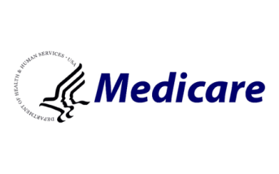 Medicare logo representing insurance options accepted by Opensky Podiatry, Inc.
